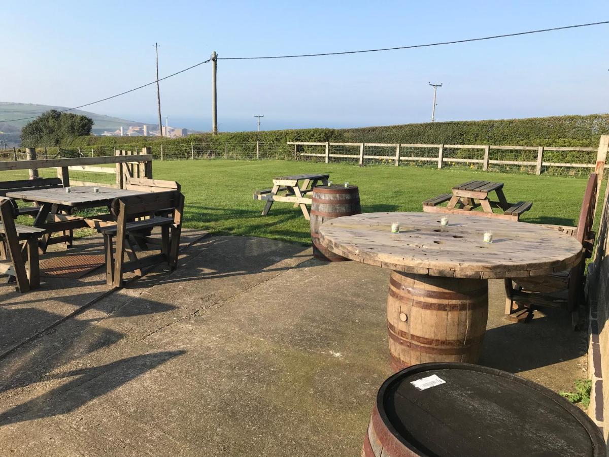 The Fox Inn, Roxby, Static Caravan Bagian luar foto